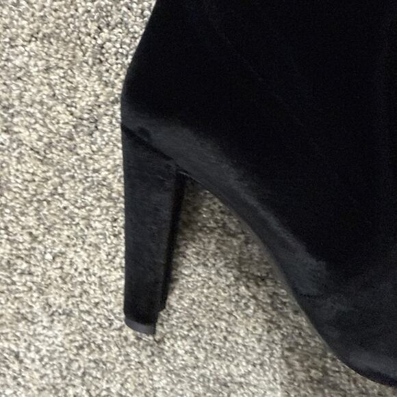 Stuart Weitzman Highland Nero Stretch Velvet Over-the-Knee Boot sz 8 New Imperf - Picture 11 of 16